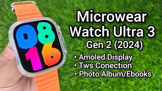 Microwear Watch Ultra 3 Smartwatch [upl. by Croydon]