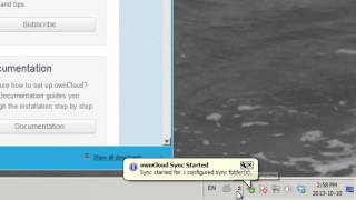 Installing the Owncloud client for Windows [upl. by Vasyuta620]