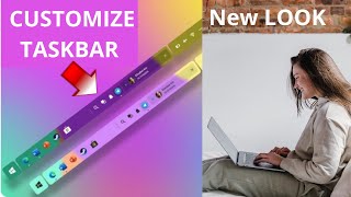 Windows 11 Taskbar Floating Cutomise Your Taskbar [upl. by Notrub525]