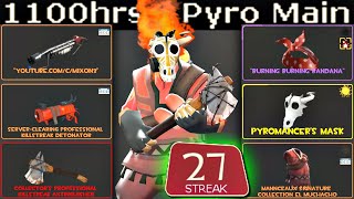 Mixon in Action🔸1100 Hours Pyro Main Experience TF2 Gameplay [upl. by Jeff806]