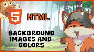 How to BG Image in HTML  Guide Glimpse [upl. by Eirdua]