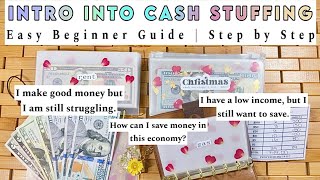 How to Start Cash Stuffing  Cash Envelope System for Beginners  Sinking Funds Explained [upl. by Dolley942]