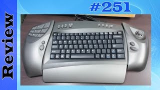 Chicony Gaming Keyboard PC with built in Joystick  Review [upl. by Llemmart]