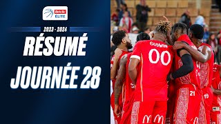 Résumé 28ème journée  Betclic ELITE 20232024  LNB Officiel [upl. by Alakim13]