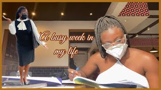 a busy week in my life📚🏊🏾‍♀️ [upl. by Neehahs357]