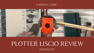 Plotter Planner Comparison  Setup  Liscio Leather [upl. by Eramat]