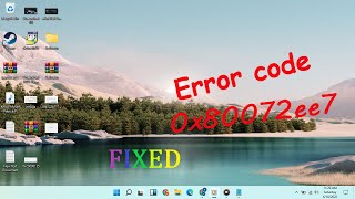 How to fix windows 11 update error code 0x80072ee7  Fix microsoft error code 0x80072ee7 fix [upl. by Weisbart743]