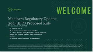 Medicare Regulatory Update 2024 IPPS Proposed Rule [upl. by Vito]