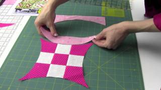 Quick Curve Ruler  Cutting Sewing amp Squaring Up Blocks [upl. by Dorr]