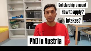 PhD in Austria fully Funded Scholarship [upl. by Tessil]