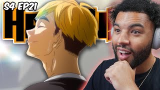 HES A SETTER  Haikyuu Season 4 Episode 21 Reaction [upl. by Itoyj502]