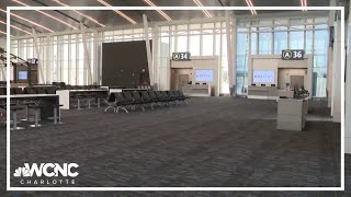 Charlotte Douglas opening revamped concourse [upl. by Ear]