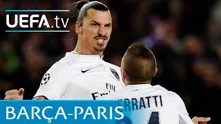 Barcelona v Paris SaintGermain UEFA Champions League highlights [upl. by Yma]