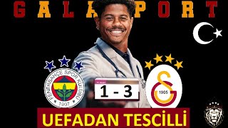 Fenerbahçe 1  3 Galatasaray  Sara  Lucas  Osimhen  Fenerbahçe Atilla Karaoğlana Rağmen 3 Yedi [upl. by Aelhsa675]