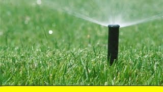 How To Install a Sprinkler System HowToLoucom [upl. by Leander]