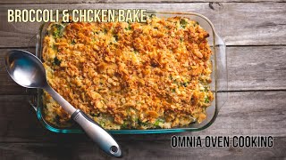 BROCCOLI amp CHICKEN BAKE  OMNIA OVEN OUTDOOR COOKING [upl. by Irap683]