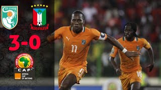 Ivory Coast 🇨🇮 30 Guinea Equatorial 🇬🇶 2012 afcon full match [upl. by Kulseth]