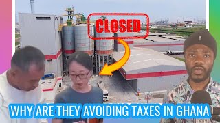 Ghana Revenue Authority has Again Shut Down a Chinese Cement factory Over Tax evasion [upl. by Eidahs]