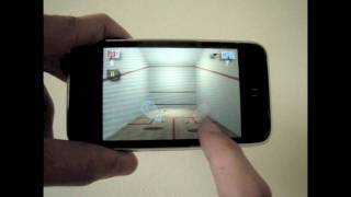 Touch Squash Game Trailer for iPhone and iPod touch [upl. by Nollat]