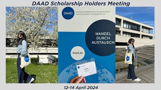 DAAD Scholarship Holders Meeting 2024 [upl. by Yenhoj]