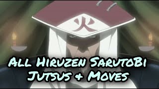 All Hiruzen Sarutobi Jutsus amp Moves [upl. by Enilegna]