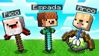 ¡Minecraft PERO somos HERRAMIENTAS 😲🪓🏹 SILVIOGAMER MINECRAFT PERO [upl. by Icyak]