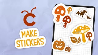 Make Stickers With Procreate amp Cricut  FREE COURSE [upl. by Imot953]