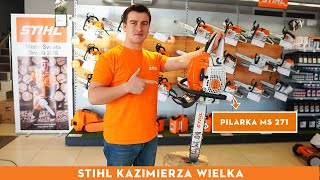 Pilarka STIHL MS 271  Uniwersalna pilarka dla rolników ogrodników  STIHL Kazimierza Wielka [upl. by Giacobo]