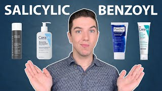 Salicylic Acid vs Benzoyl Peroxide Which is Best [upl. by Whipple]