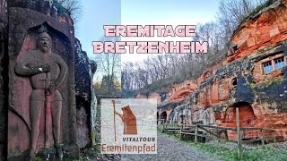 Vitaltour Eremitenpfad  Eremitage Bretzenheim  1000 Jahre alt Wanderung 4K [upl. by Llenad]