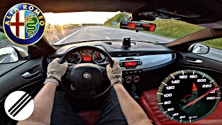 Alfa Romeo Giulietta 14 TB Multiair TOP SPEED DRIVE ON GERMAN AUTOBAHN 🏎 [upl. by Brana775]