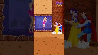 Good Deeds minging Challenge with Snow White family  Moral Lesson shorts viral fairytales [upl. by Divad545]