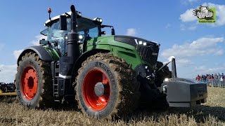 Fendt 1050 Vario in action Wadenbrunn Fendt Feldtag 2014 Trekkerweb [upl. by Zaneski]