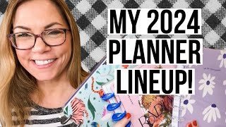 BIG CHANGES 🤯  My 2024 Planner Lineup [upl. by Aknayirp159]