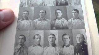 Honus Wagner Wagner Pittsburg 1905 Pittsburg Nationals Full Team [upl. by Ayle]