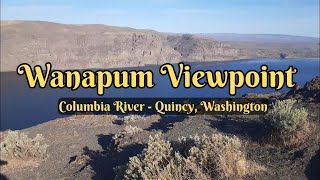 Wanapum Viewpoint  Scenic Overlook of the Columbia River  Off I90 Outside of Quincy Washington [upl. by Karlis]