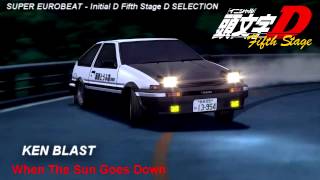 Initial D 5th Stage Soundtrack When The Sun Goes Down [upl. by Aira]