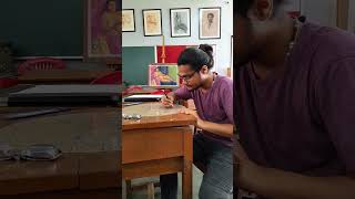 Drypoint Printmaking Part1 by Vedant Chavan  Vyakt Veda [upl. by Bilek439]