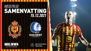 Charleroi  KV Mechelen speeldag 9 [upl. by Ahsieket31]