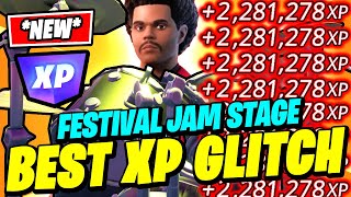 BEST AFK XP GLITCH Fortnite Festival How to LEVEL UP FAST Play on the Jam Stage for 20 minutes [upl. by Assi]