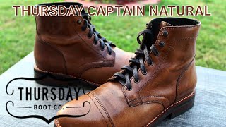 Thursday Boot Co Captain Natural [upl. by Pressey]