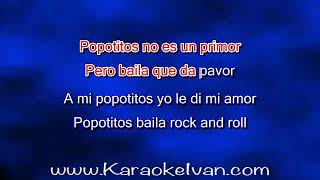 Banda Rafaga  Popotitos KARAOKE [upl. by Tewfik]