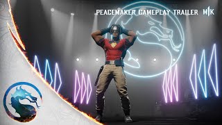 Mortal Kombat 1 – Official Peacemaker Gameplay Trailer [upl. by Ayetal]