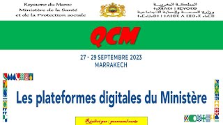 QCM  Plateformes Digitales Ministère Santé Maroc  Examen EAP Infos Cruciales pour Succès [upl. by Whitcher]