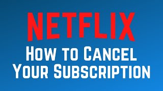 How to Cancel Your Netflix Subscription  Quick amp Easy 2024 [upl. by Koblas]