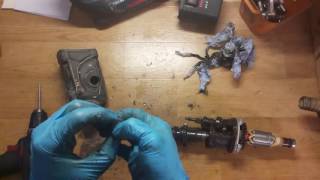 How to fix Makita hr2470 rotary hammer disassemble and problem find [upl. by Seuguh499]