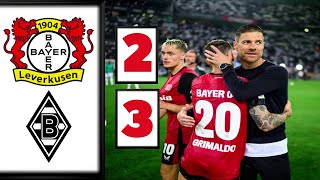 Borussia Mgladbach  Bayer 04 Leverkusen 23  Highlights  MD 1 – 202425 [upl. by Charmion]