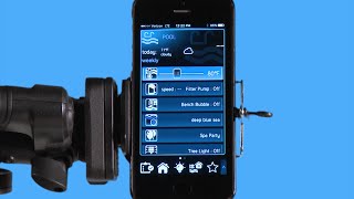 iPhone Heater Navigation  OmniLogic Automation System [upl. by Novoj754]