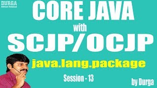 Core Java With OCJPSCJP javalangpackage Part13  object class  clone [upl. by Milburn]