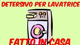 Detersivo per lavatrice fatto in casa [upl. by Yspyg]